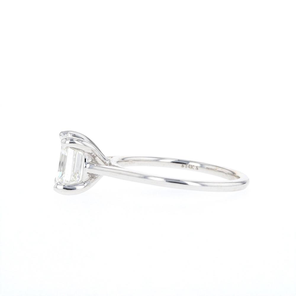 Moissanite Ring with 1 to 3 carats in 9k/10k/14k/18K White Gold, Yellow Gold or Rose Gold