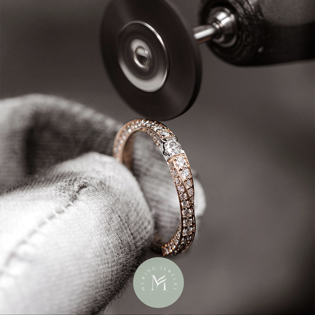 3ct Oval Moissanite Engagement Ring
