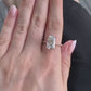 5ct Radiant Moissanite Engagement Ring