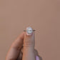 Pear Cut Moissanite Ring with 1 to 3 carats in 9k/10k/14k/18K White Gold, Yellow Gold or Rose Gold