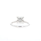 Moissanite Ring with 1 to 3 carats in 9k/10k/14k/18K White Gold, Yellow Gold or Rose Gold