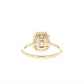 Emeralds Cut Moissanite Ring in 9k/10k/14k/18K White Gold, Yellow Gold or Rose Gold