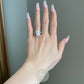 5ct Radiant Moissanite Engagement Ring