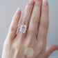 5ct Radiant Moissanite Engagement Ring