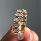 10ct Emerald  Moissanite Tennis Ring