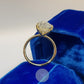 3ct Pear Moissanite Engagement Ring