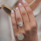 6ct Oval  Moissanite Engagement Ring