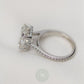3ct Cushion Moissanite Engagement Ring