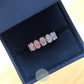 7.5ct (0.5ct Each) Oval Moissanite Engagement Ring