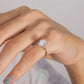 6ct Oval  Moissanite Engagement Ring