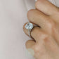 3ct Cushion Moissanite Engagement Ring