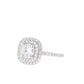 Round Cut Moissanite Ice Out  Ring with 1 to 3 carats in 9k/10k/14k/18K White Gold, Yellow Gold or Rose Gold