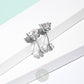 1.5ct*2 Round Moissanite Engagement Earrings