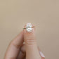 Solidaire Emeralds Cut Moissanite Ring